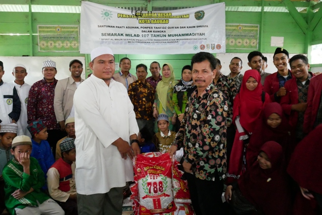 Milad 107 Tahun Muhammadiyah, UM Buton bersama PD Muhammadiyah menggelar anjangsana ke Pondok Tanfid